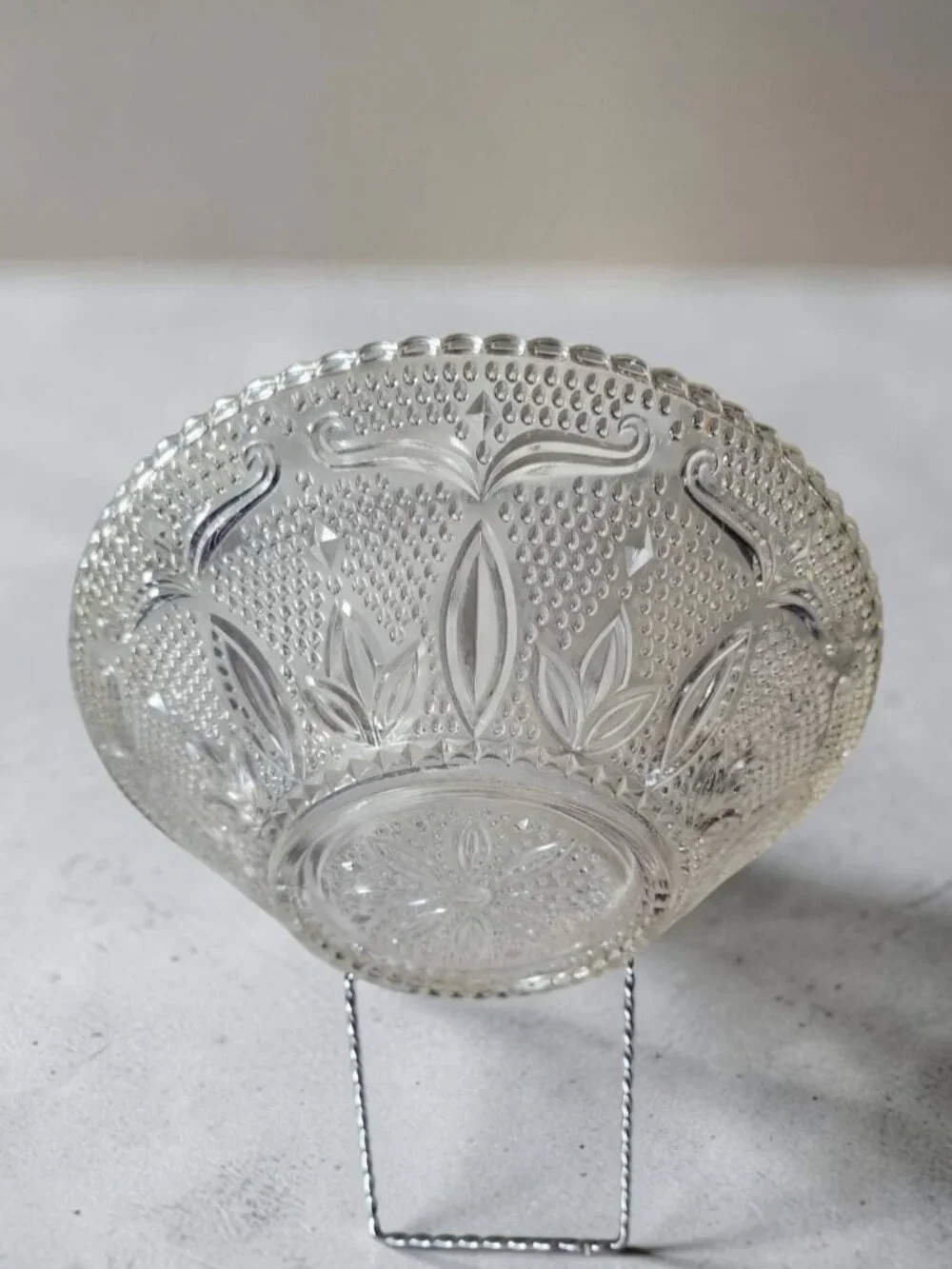 VINTAGE HERITAGE FEDERAL GLASS 10 1/4
